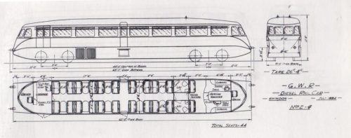 Railcar Nos 2-4 diagram