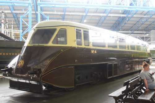 Railcar No.4 at NRM York in June 2022