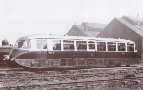  Railcar No.6 at Tyseley in 1935
