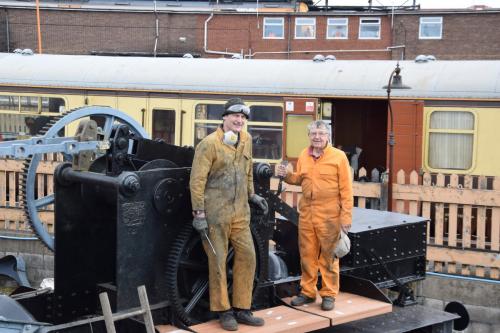 Restoration work on Travelling Hand Crane No.438 is currently ongoing