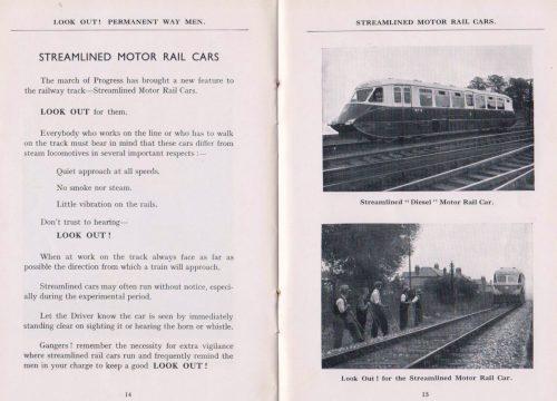 Look Out Streamlined Railcar